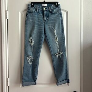 Frame Le High Straight Jean - Size 26